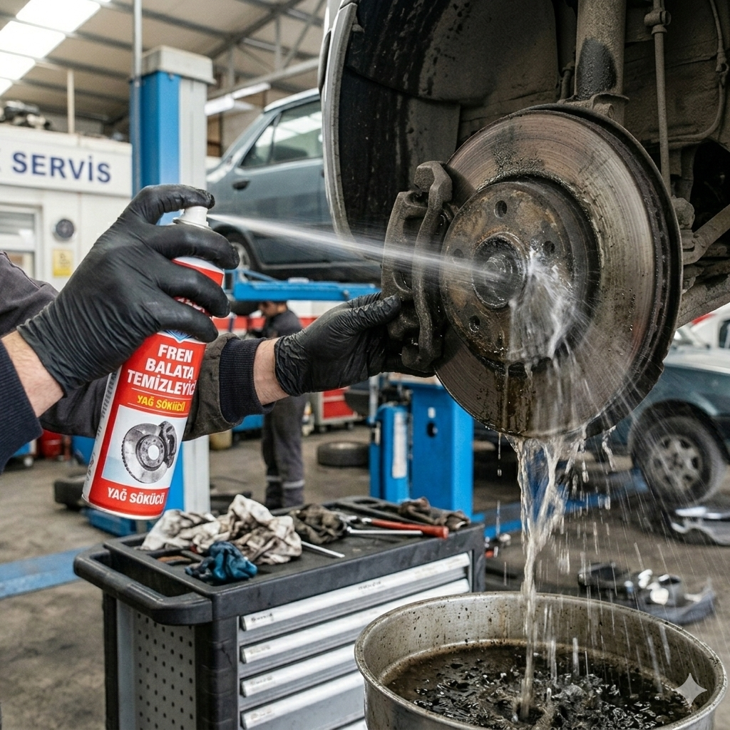 DNZ-102 YAĞ SÖKÜCÜ SOLVENT (likit fren balata)