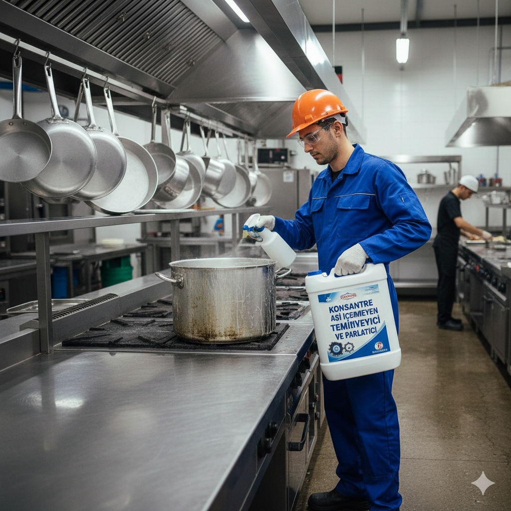 DNZ-303 KONSANTRE ASİT İÇERMEYEN ALÜMİNYUM TEMİZEYİCİ VE PARLATICI