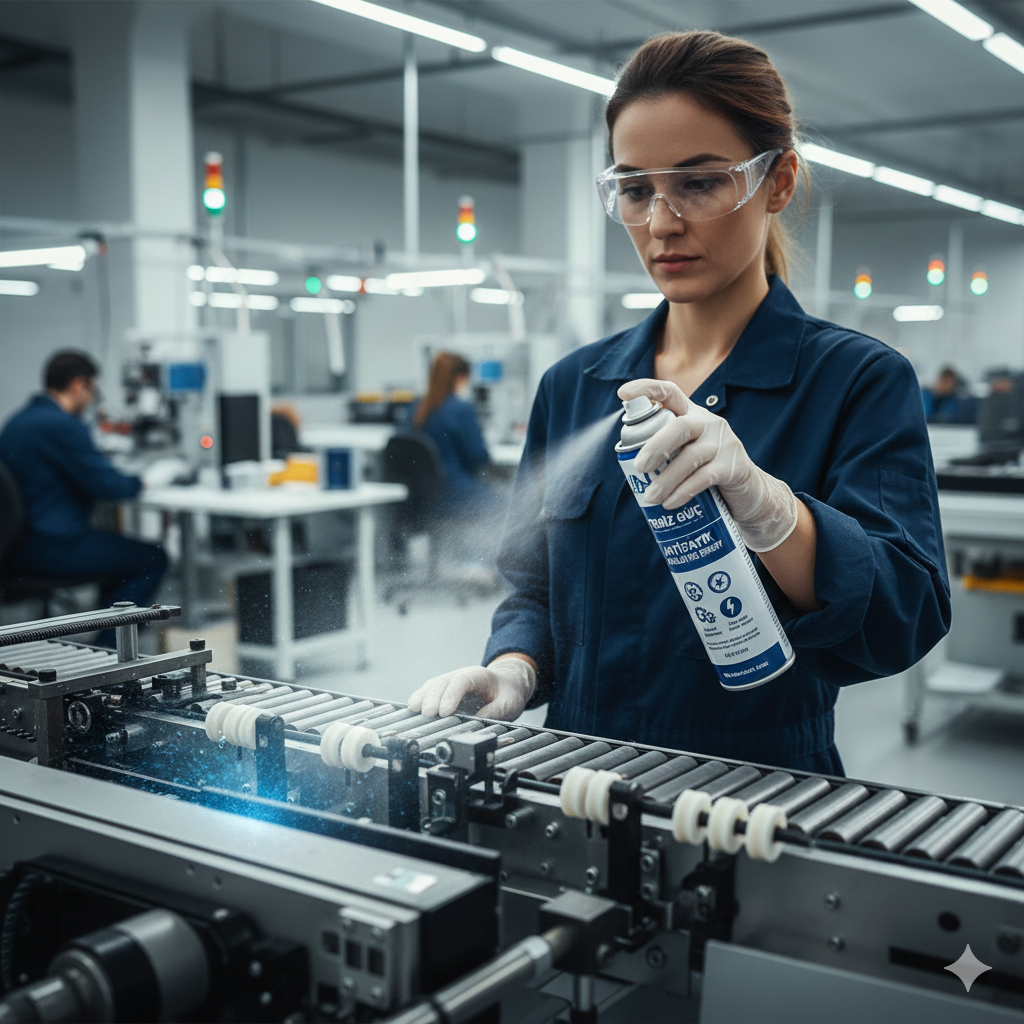 DNZ-901 ANTİSTATİK YAĞLAYICI SPREY